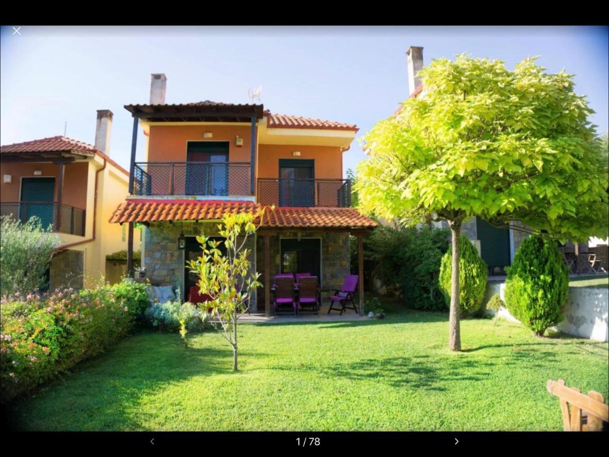 Amazing Villa With Views Sea In Paliouri Exterior photo