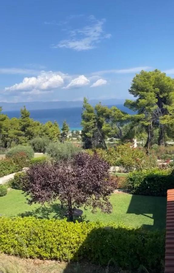 Amazing Villa With Views Sea In Paliouri Exterior photo